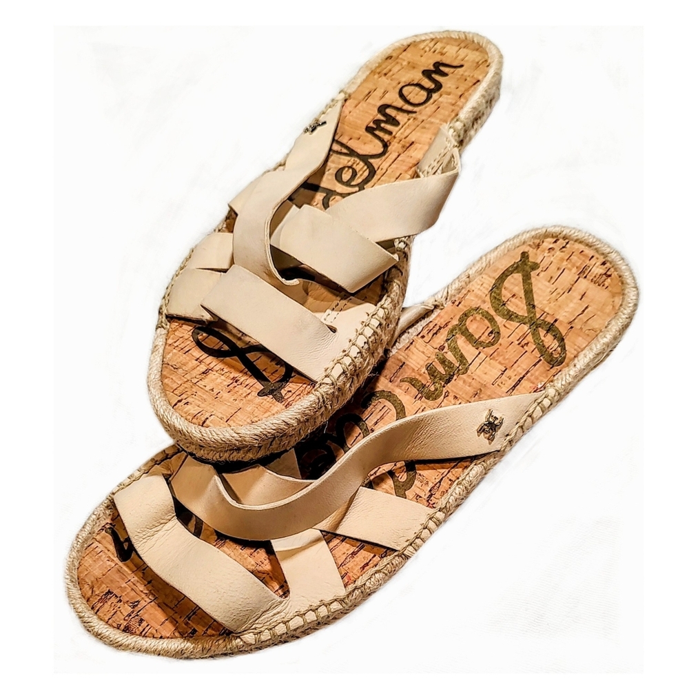 Sam Edelman Averie Suede Espadrille Sandals Sz 9